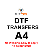A4 DTF Transfer Sheets