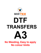 A3 DTF Transfer Sheets