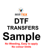 sample DTF Transfer Sheets