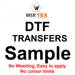 sample DTF Transfer Sheets