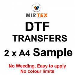 A4 sample DTF Transfer Sheets